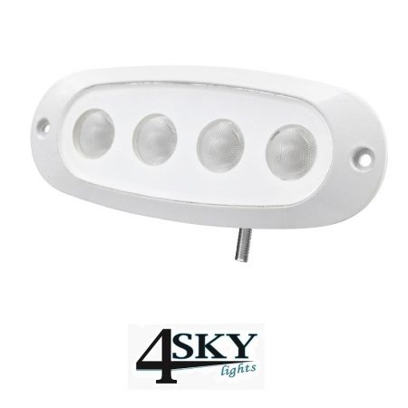 Kleine led werklamp wit