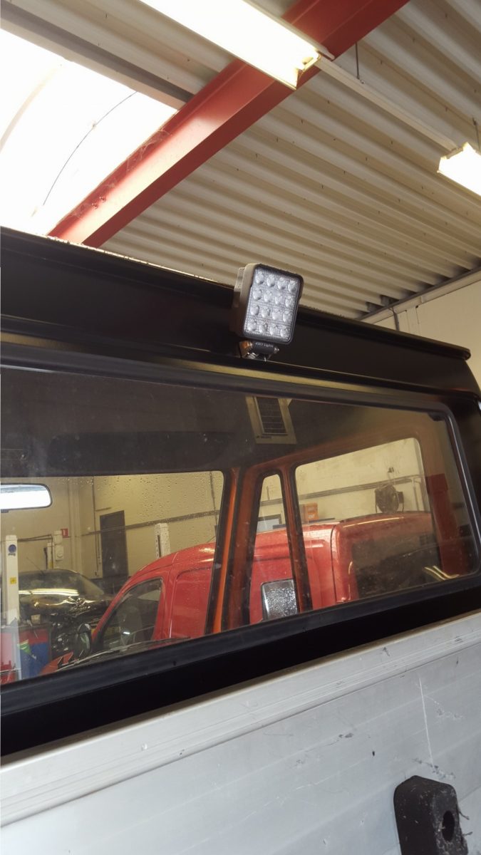 led werklamp ece R23 gekeurd
