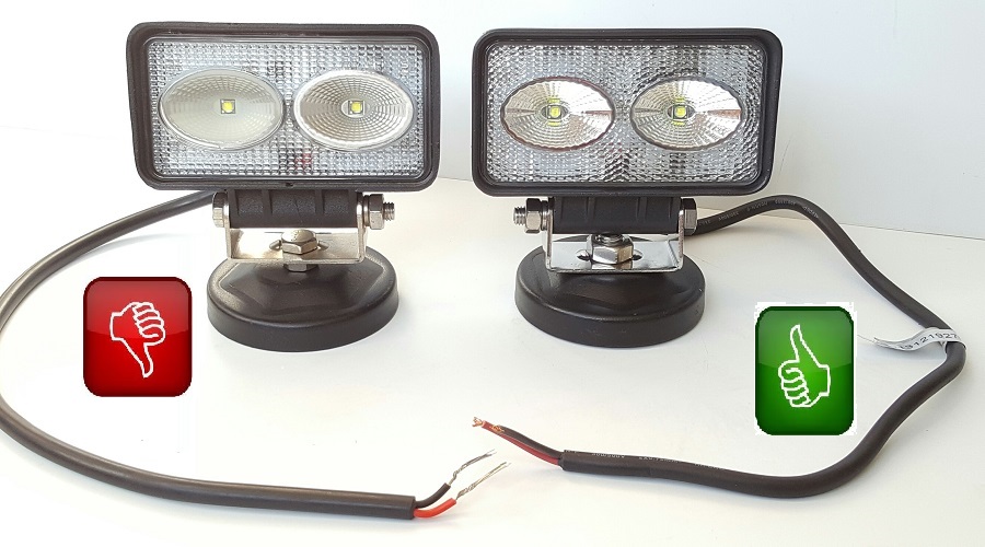 vergelijking slechte kopie met 4sky led werklampen vergelijken