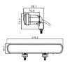 Ledbar Zero Glare UNO R112 gekeurd
