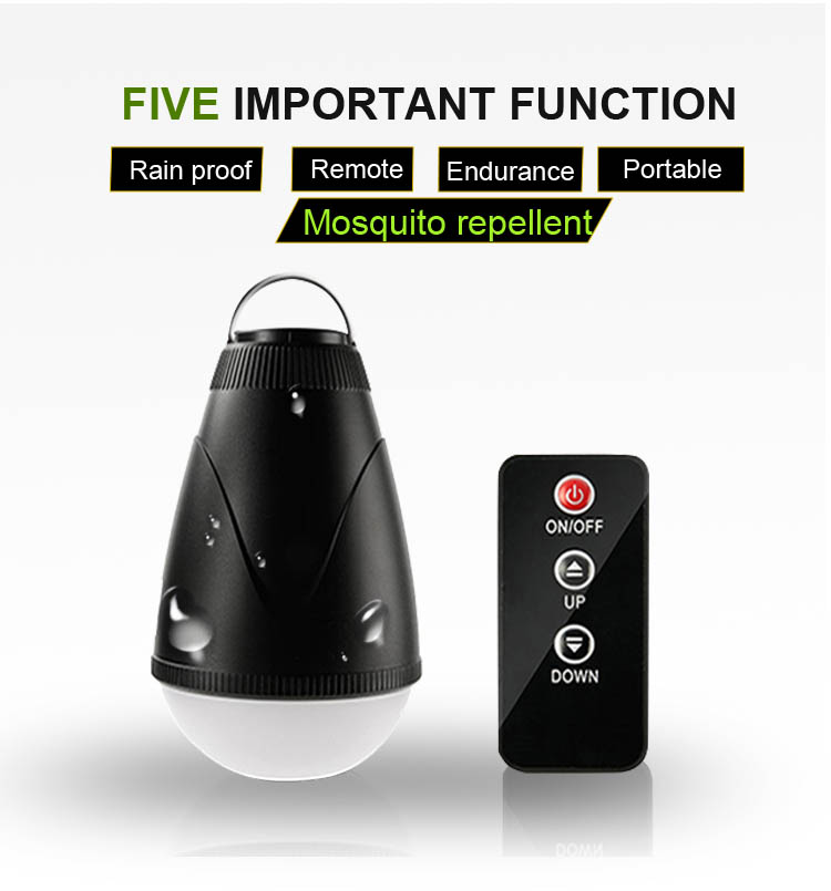 ANT-20 anti muggen led-lamp oplaadbaar met meest belangrijke functies
