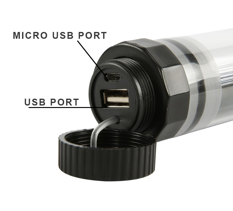 LT-15 LED TUBE oplaadbaar met powerbank) Oplaadbare Led werklamp met SOS functie