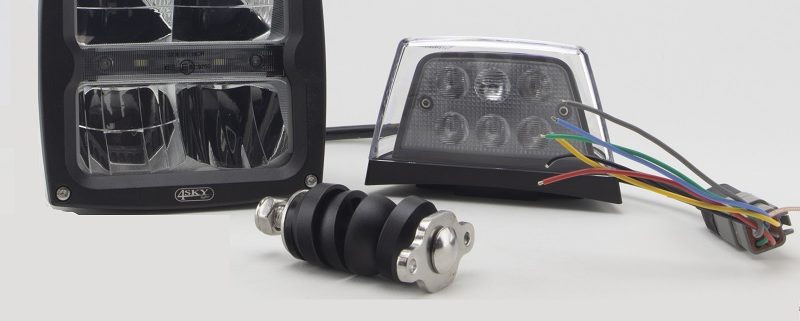 verwarmde led Koplamp met verwarmd glas
