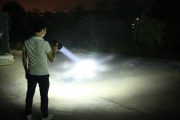 Led hand-schijnwerper zoeklicht met batterij 3500