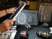 Victoria sieraden belicht met de accu led looplamp