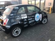 Fiat 500 geprepareerd voor noordkaap challenge