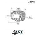 Artemis led koplamp Links