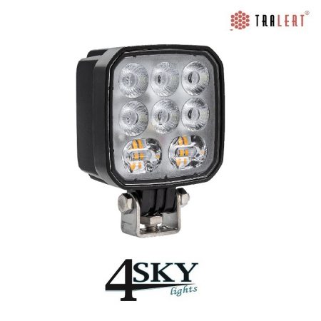 LED Werklamp met R65 flitser 2250lm IP69K