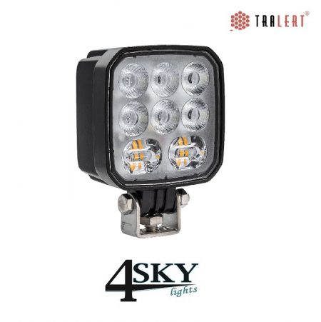 LED Werklamp met R65 flitser 2250lm IP69K