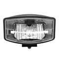 Led verstraler BOREMAN Smoked Chrome RETRO look