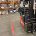 LED RED Line forklift safety lamp-4sky Lights