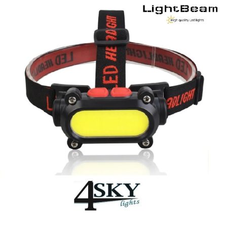 led accu hoofdlamp-Lightbeam - 4sky Lights