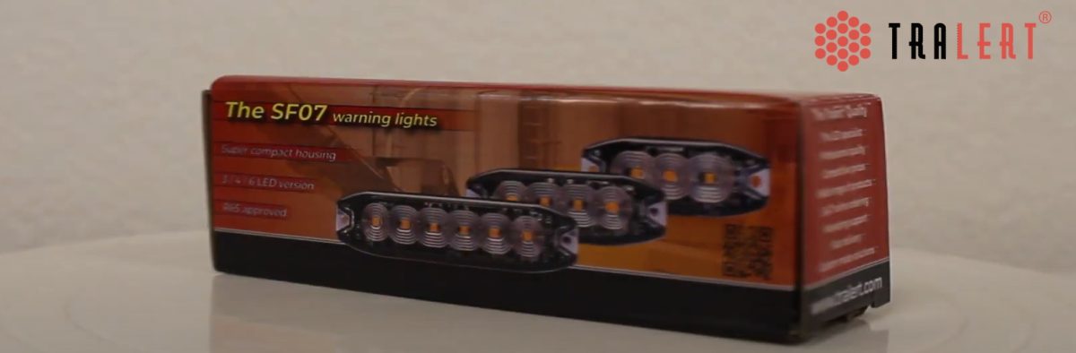 R65 Slimline LED Flitser 12 watt