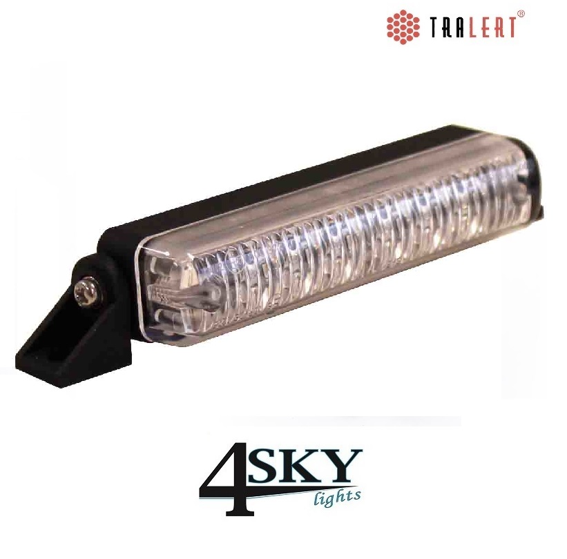 tralert-led-r65-slimline-flitser-12-24v-1m-kabel-inbouw-opbouw Inbouw Slimline Led flitser voor de glill