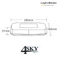 Dak LED flitsbalk 50 watt