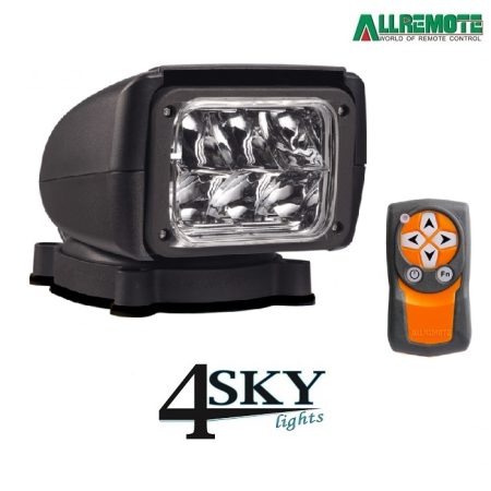Elektrische zwarte magneet LED zoeklamp