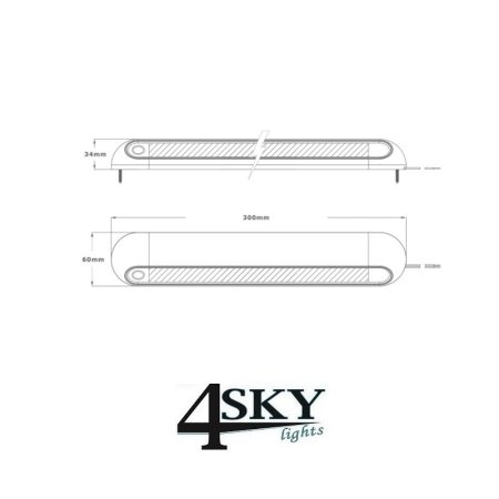 Led hoekstrip wit