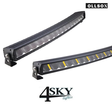 Ollson 30 inch Curved LED bar amber