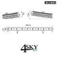 Ollson 30 inch Curved LED bar amber