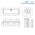 Sea Hawk-R LED Floodlights - 2LT980 573-011