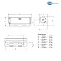 Sea Hawk LED Deck Floodlights