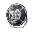 The Graveler LED Verstraler chrome 9 inch met dagrijverlichting