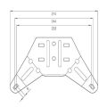 LED zwaailampbalk 1103mm