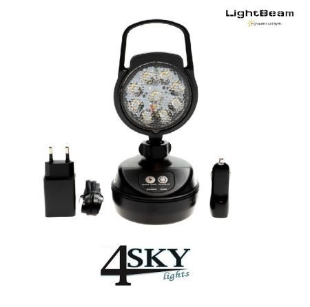 Led werklamp met magneetvoet