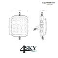 48 watt led werklamp