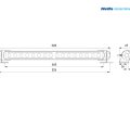 Hella Sea Hawk 470 Light Bar met Edge light