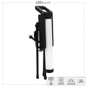 werklamp 70W 220V op statief
