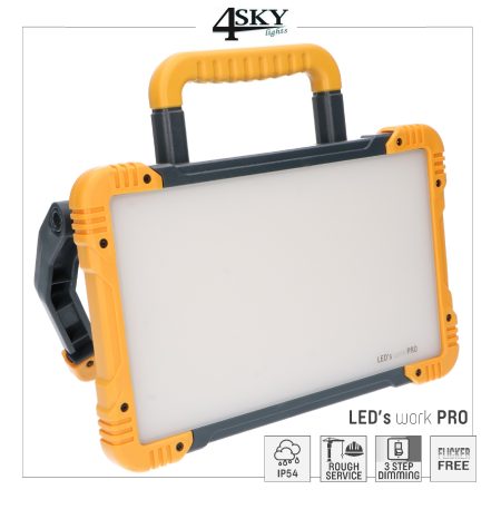 Oplaadbare 15 watt LED werklamp 1500 Lumen