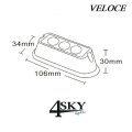 veloce 12 watt led flitser
