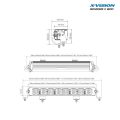 X-Vision Genesis II 600 LED verstraler met verwarmde lens