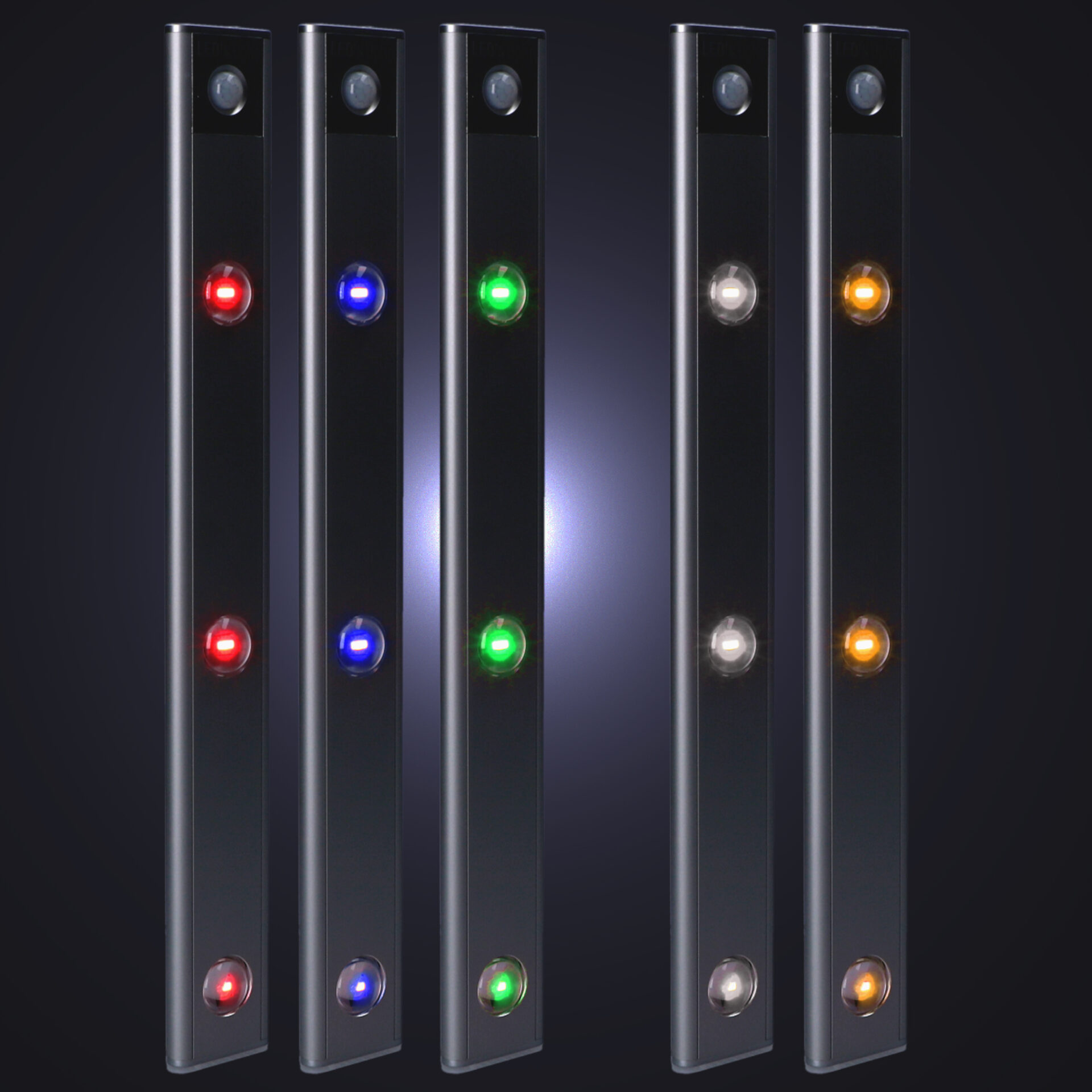 Oplaadbare RGB ledstrip met magneetfunctie en PIR bewegingssensor 9