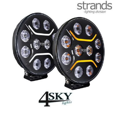 Strands Dark Knight Intense 9 inch Led verstraler