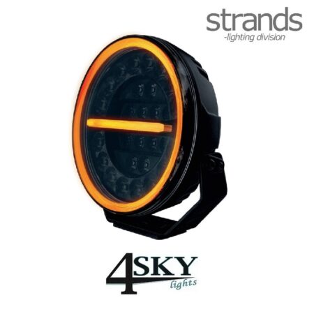 Zwarte Strands Firefly 9 inch LED Verstraler