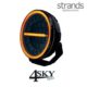 Zwarte Strands Firefly 9 inch LED Verstraler