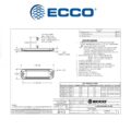 Ecco LED R65 Flitser amber