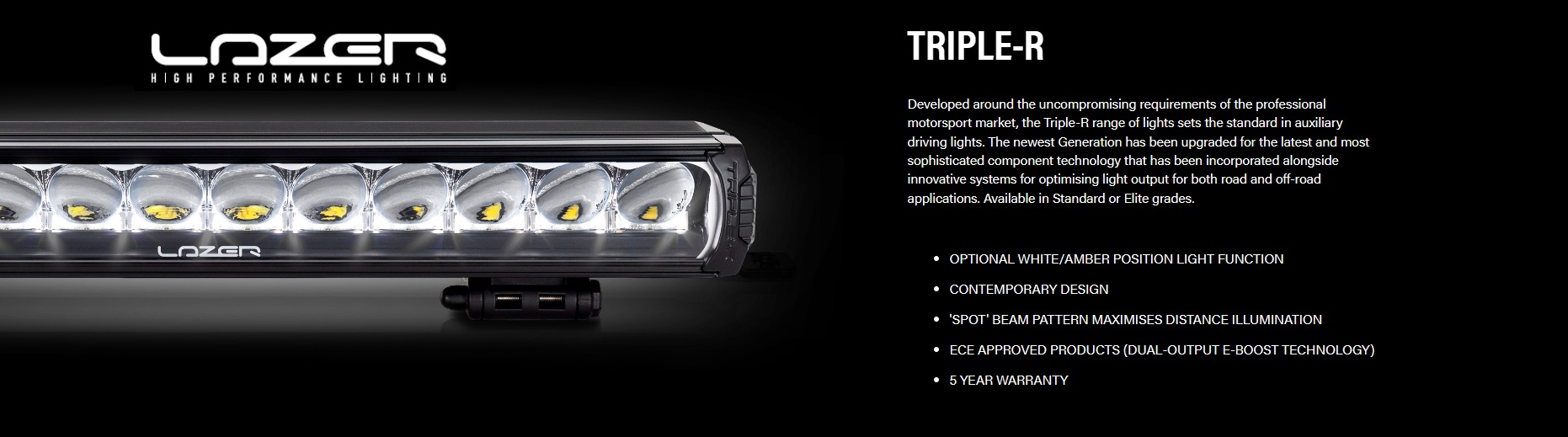 Lazer Triple-R led light bar