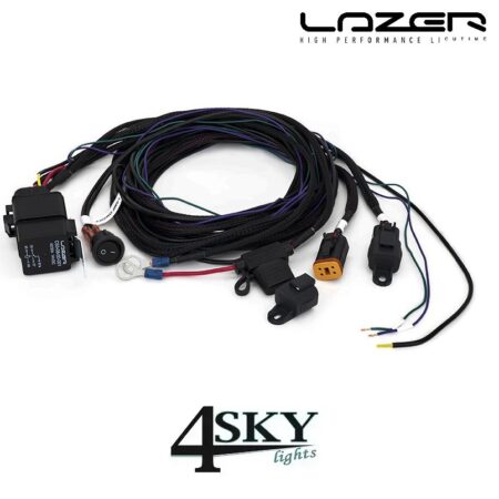 2L-DT4-235 TWO-LAMP HARNESS KIT (4-PIN, DEUTSCH DT, 12V) DT4 Kabelset