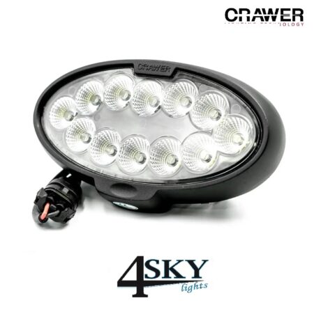 CRAWER 60 watt ovale Led inbouw werklamp John Deere tractor