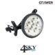 CRAWER LED grootlicht inbouw koplamp (rond) met E-markering voor John Deere R en M series