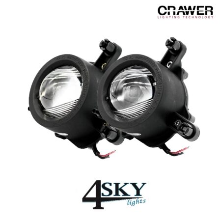 CRAWER LED inbouw koplampen SET John Deere R M series dimlicht