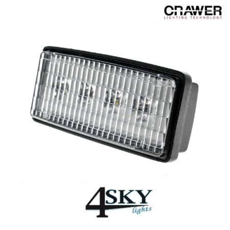 CRAWER LED inbouw werklamp dakrand 20W rechthoek John Deere