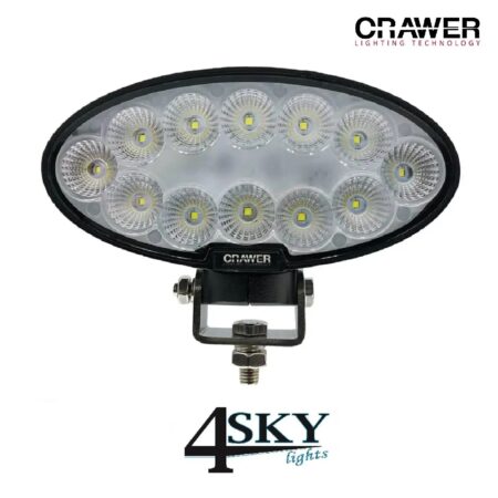 CRAWER Ovale 60 watt opbouw led werklamp-