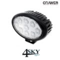 CRAWER led werklamp ovaal 50 watt stralingshoek 40 graden