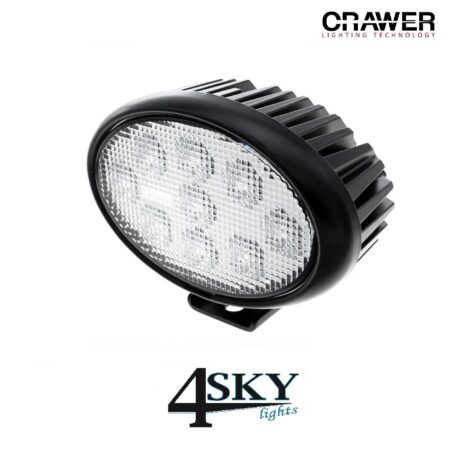 CRAWER led werklamp ovaal 50 watt stralingshoek 40 graden