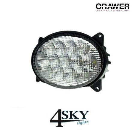 CRAWER ovale inbouw LED koplamp 65 Watt met grootlicht en dimlicht