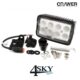 CRAWER rechthoekige 65 watt LED werklamp CR-1009
